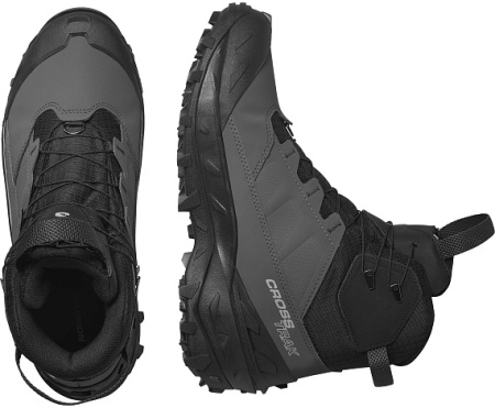 Ботинки CROSSTRAK POWDER WP (RU 41.5 UK 8.5 USm 9 СМ 26.5; asphalt/black/sharkskin)